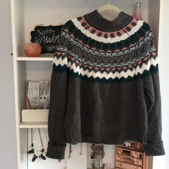 CASLON Chunky Jacquard Sweater - Picture 6 of 9